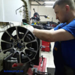 правка кованого диска